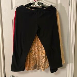 💕4 for $10- Long tall sally Capri tights black